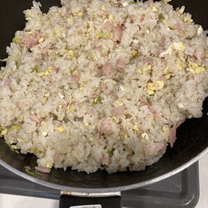 混飯その2☆ラーメン屋さんの炒飯風☆中華混ぜご飯